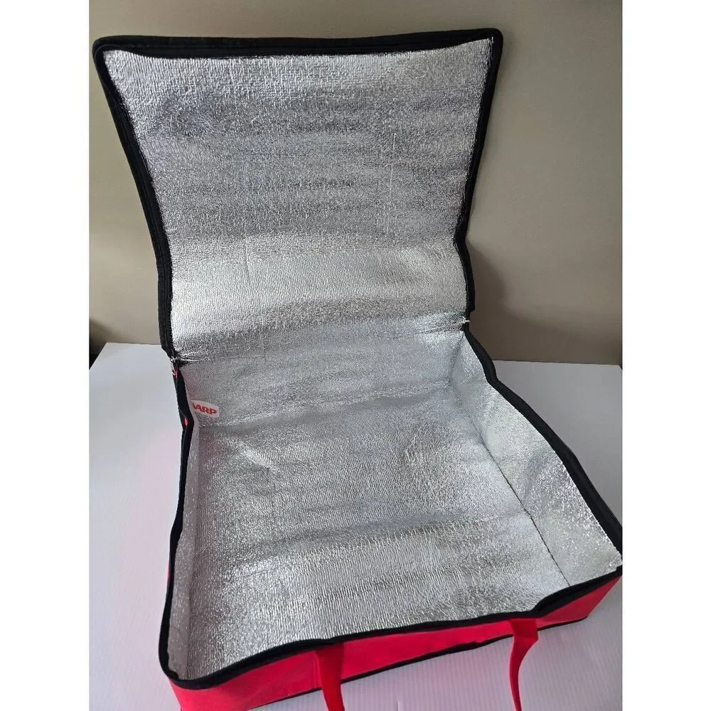 Insulated Tote Red New